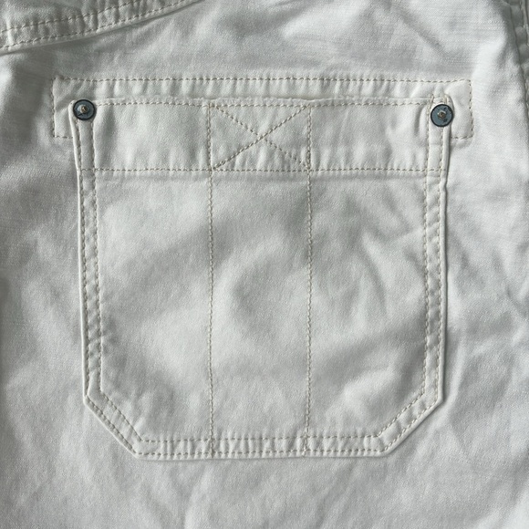 NWT Pilcro The Wanderer Low-Rise Shorts Beige - Picture 7 of 16